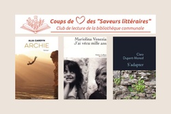Coups de coeur des "Saveurs littéraires" - Mars !
